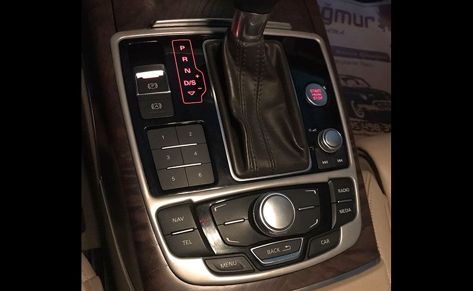 Ornament metalica rama consola centrala - Audi A6 (C7), A7