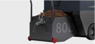 Подметальная машина с местом для оператора B1350