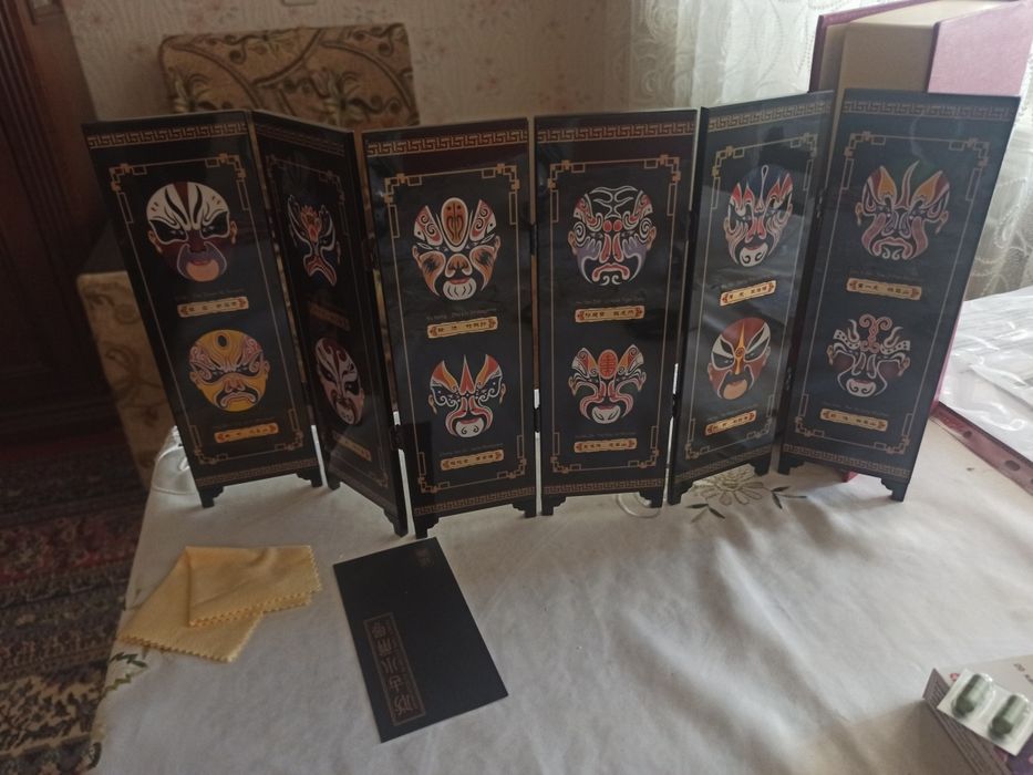 Китайская миниатюрная ширма
