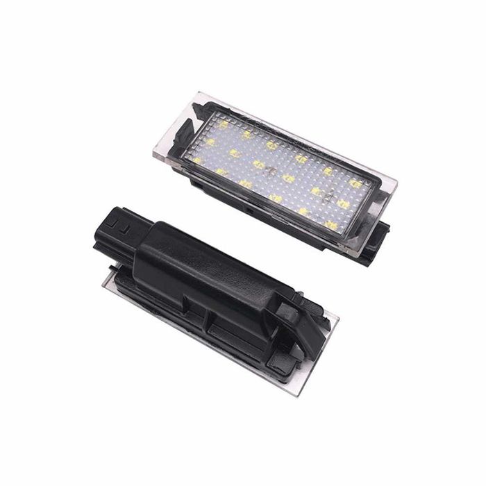 Set 2 Lampi Numar LED Portbagaj Renault Megane Laguna 2 3 Clio Fluence