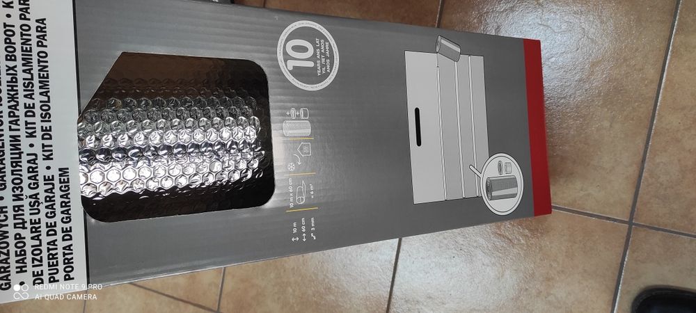 Vând kit de izolare ușă garaj