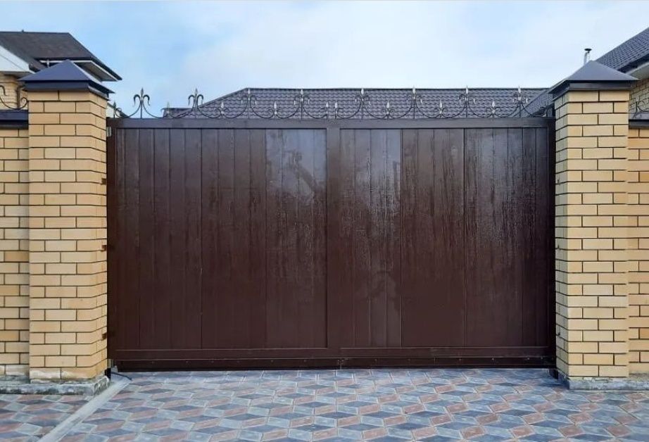 Откатные автоматические ворота