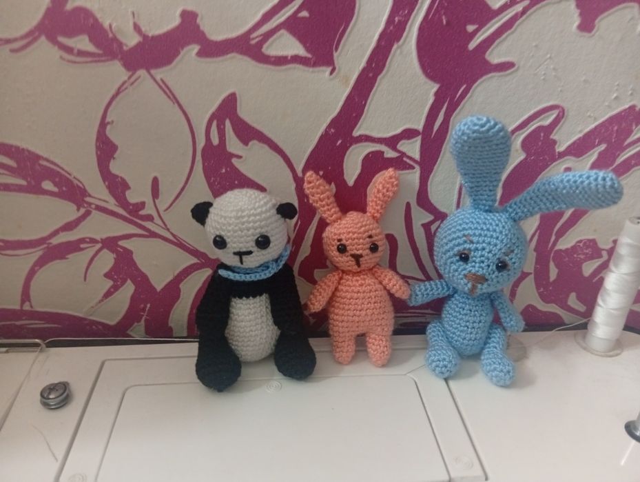 Вязаные  игрушки
