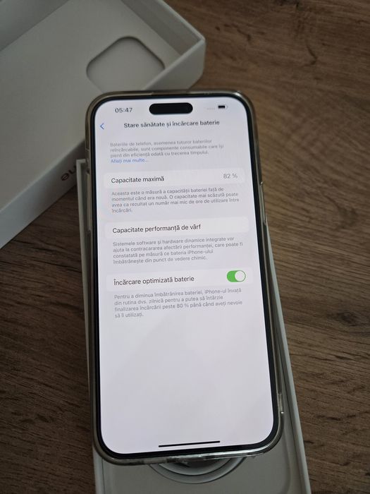 Apple iPhone 14 Pro Max, 128GB, 5G, Gold 82% baterie