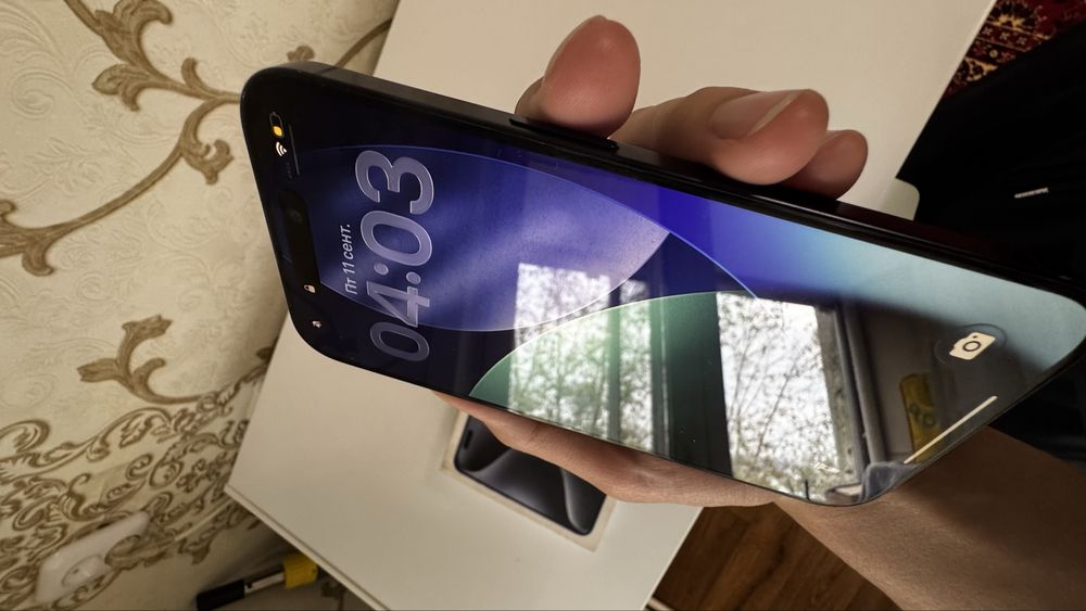 Iphone 15 PRO | 100% АКБ родной | BLUE/СИНИЙ | 256GB