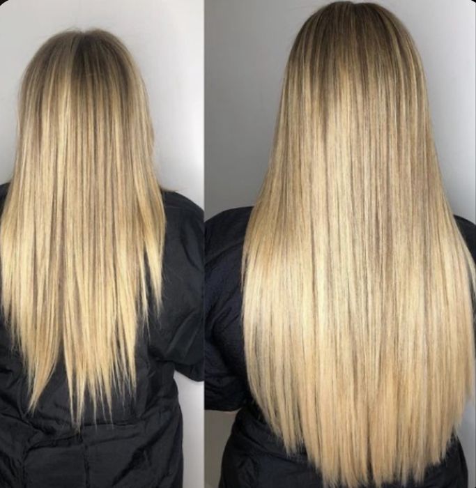 Extensii de par nano ring keratina