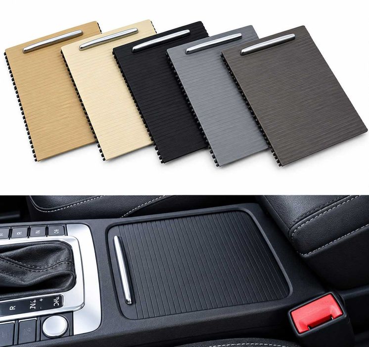 Rulou retractabil usita glisanta capac culisant suport pahare consola centrala Volkswagen Passat B6 B7 CC 3CD857503 / 3CD8575039B9