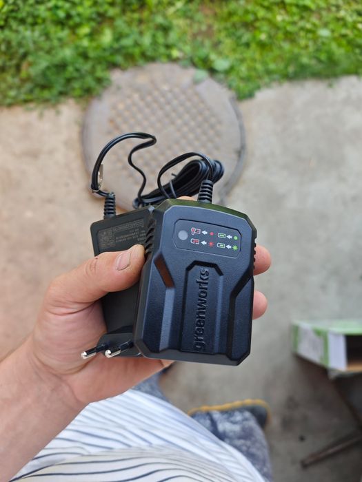 Мини цепная пила Greenworks 15см