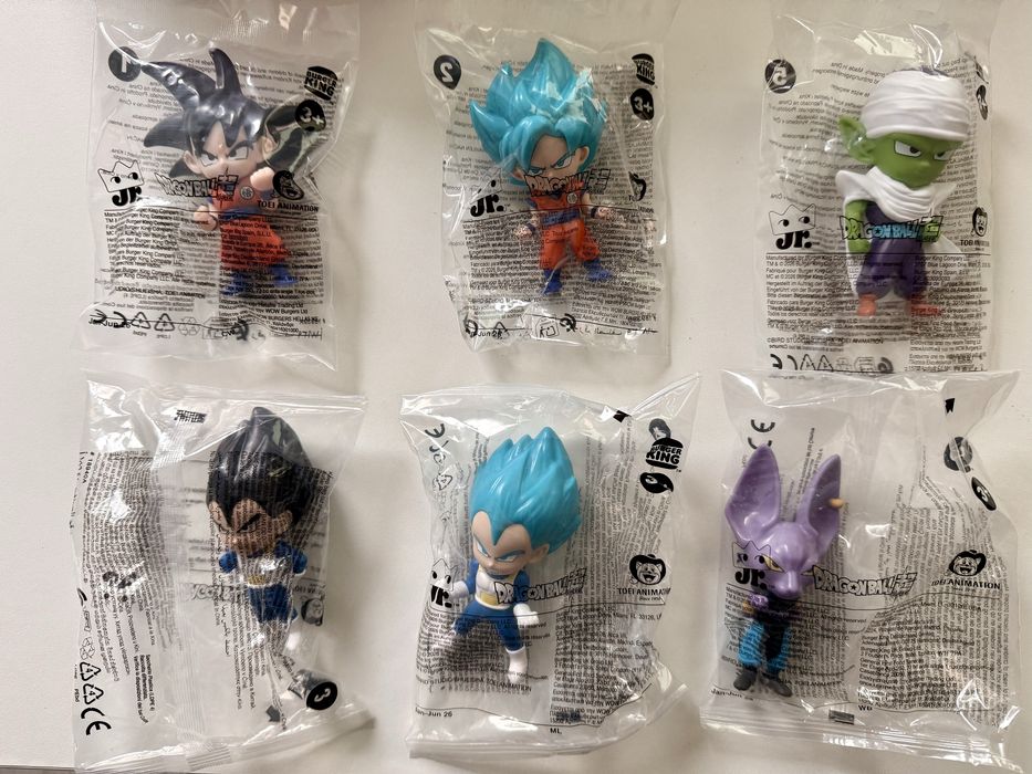 Figurine Dragon Ball KFC - Colecție completă