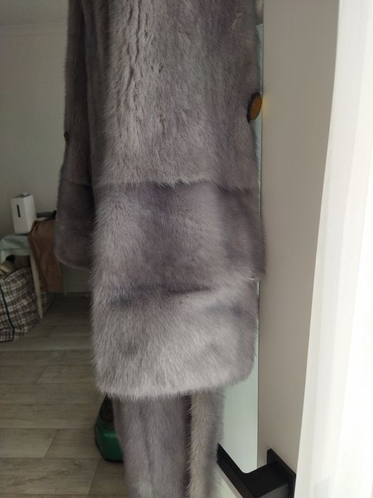 Шуба норковая, цельнокройная