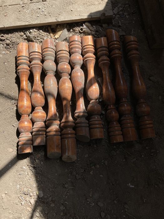 Балясины деревянные 5 штук