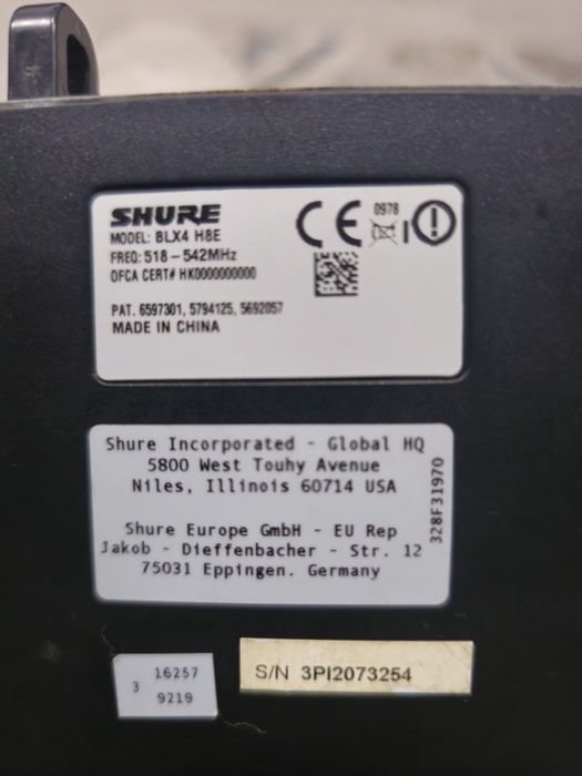 Vand microfon Shure BLX4