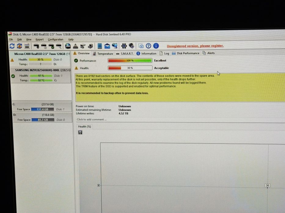 SSD Dell Sata 3 128gb.