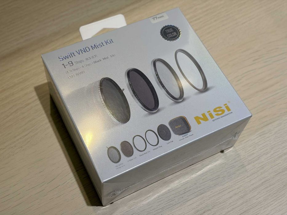 Nisi Swift VND/Black Mist 1-9 stops 77mm, nou, sigilat