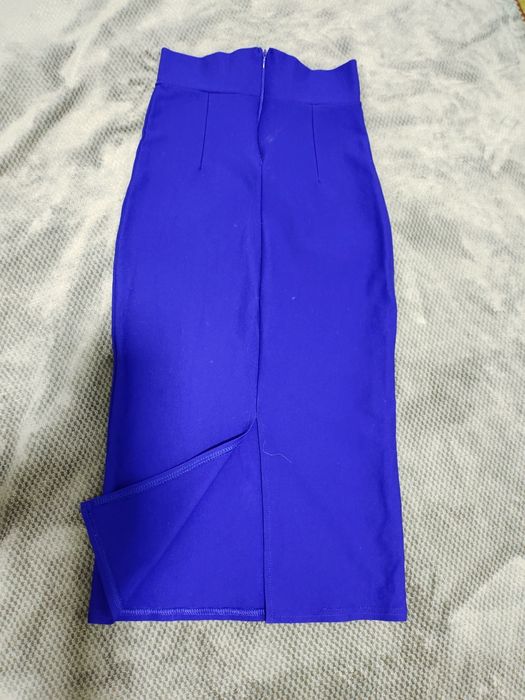 Юбка женская синяя