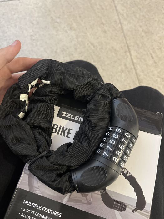 Zeleny lant bicicleta otel nou