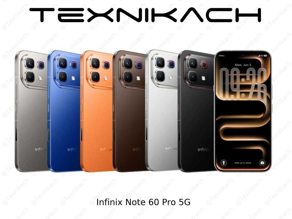 Новый!! Infinix Note 60 Pro 5G Доставка