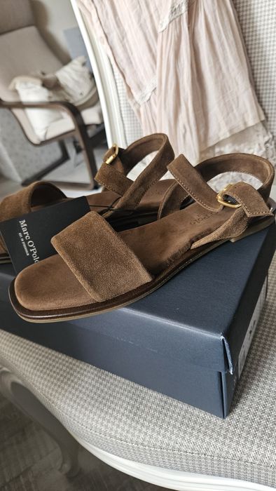 Marc'o polo набук дамски сандали