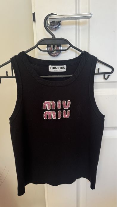 Черен Потник Miu Miu размер С/М