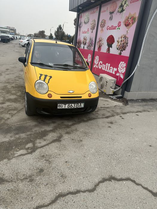 Матиз желтый 2010
