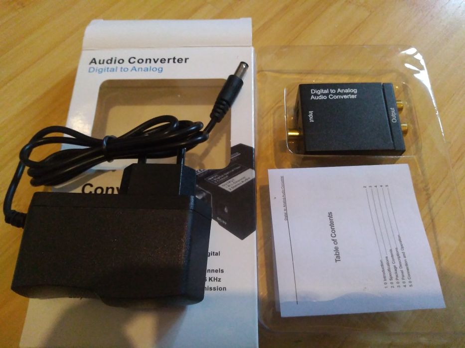 Convertor audio optic, digital în analog