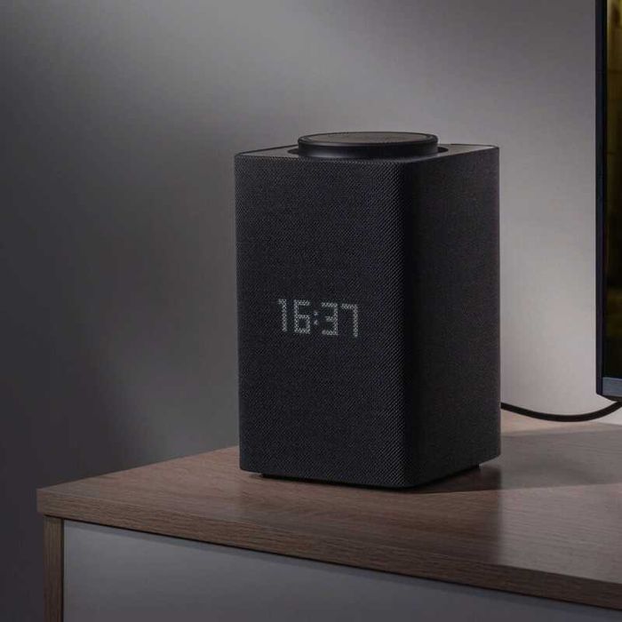 Умная колонка Яндекс Станция Макс 3.75 с Zigbee с Алисой, 65 Вт черный