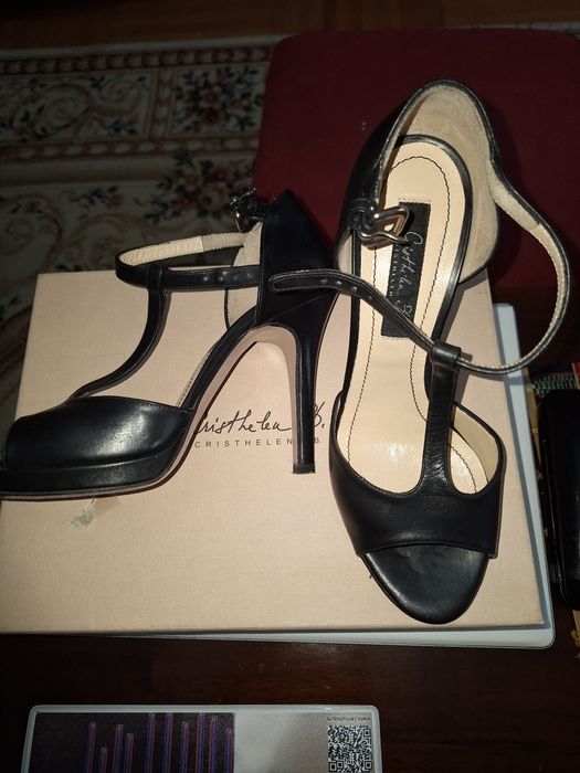 Sandale negre Musette,mărime 36,5