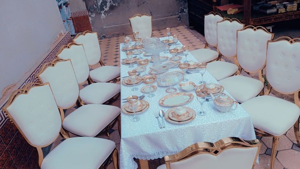 Prakat stol stul chinni zontik