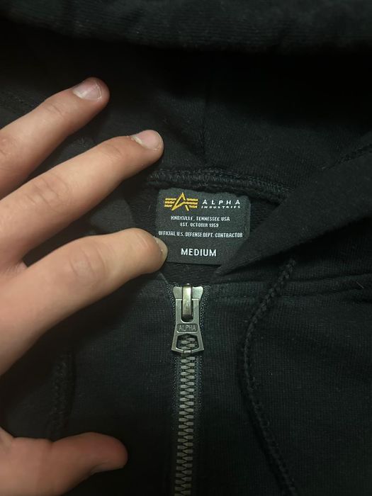 Худи Alpha Industries