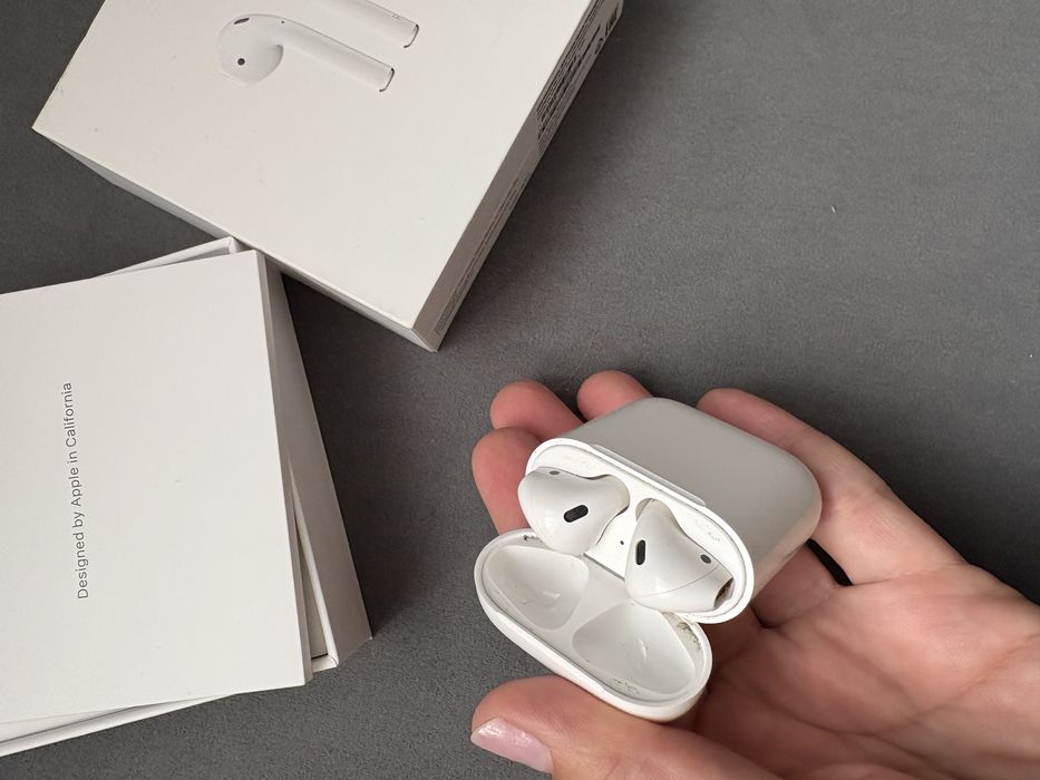 Наушники оригинал Apple airpods