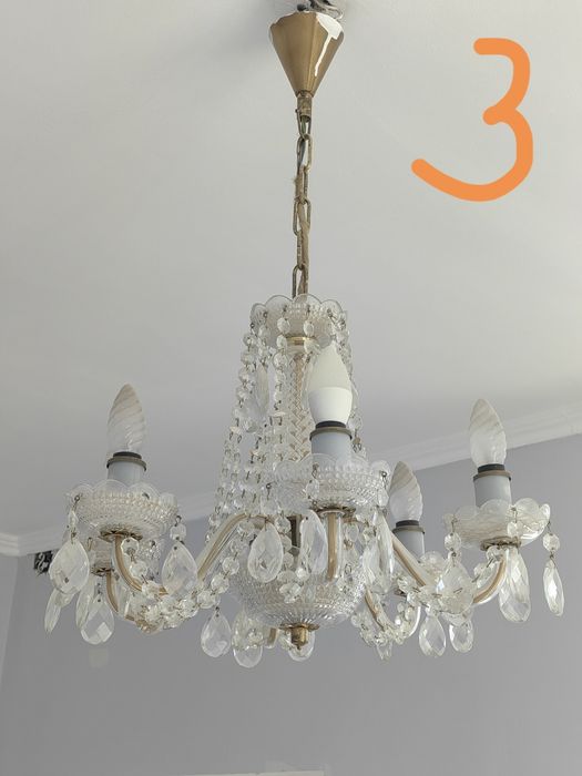 Люстры б/у в хорошем состоянии