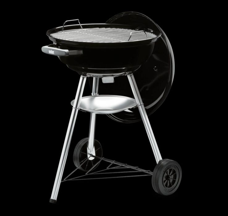 Gratar carbuni Compact Kettle 47 cm - Negru