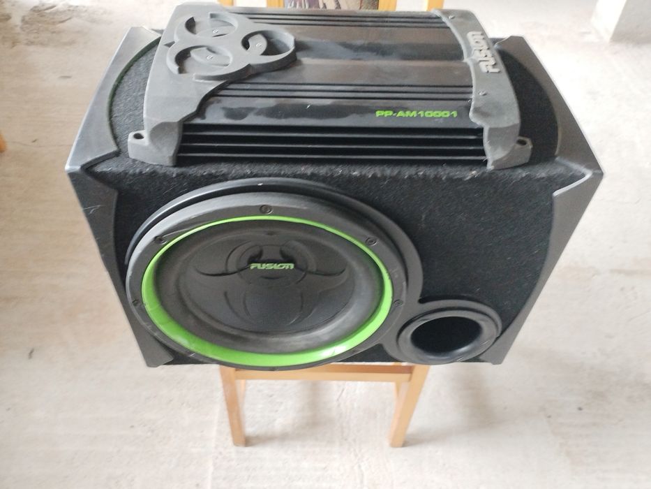 FUSION Бас каса + усилвател (комплект)
Продавам мощен комплект за ко