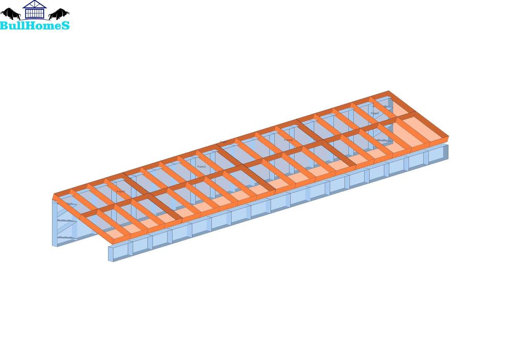 Конструкция за фотоволтаични панели - 17м²