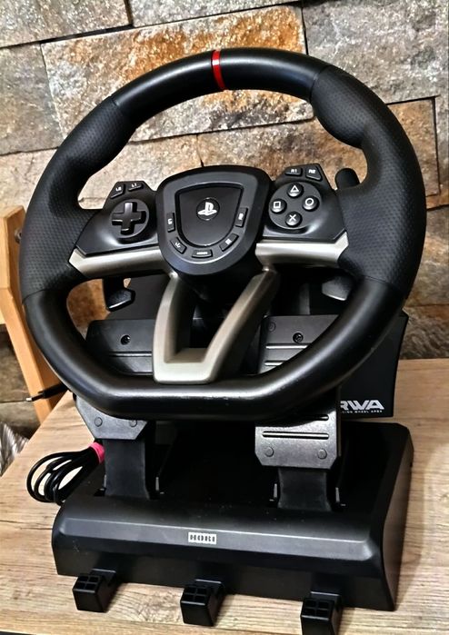 Volan + Pedale Gaming HORI PS4/PlayStation 4/Ps5/PlayStation 5/PC