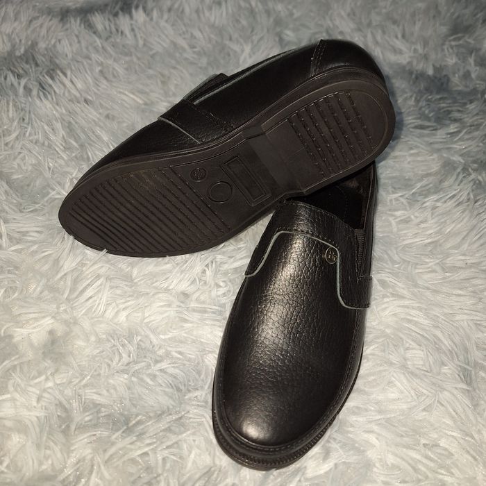 Туфли черные школьные на мальчика