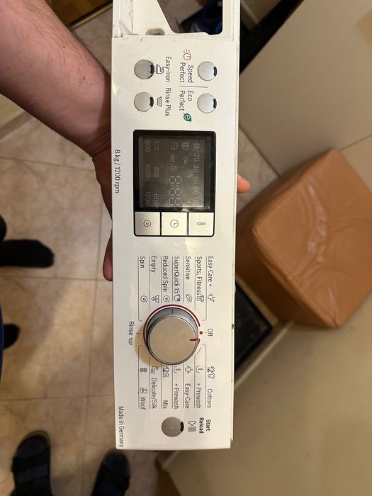 Дисплей за пералня Bosch