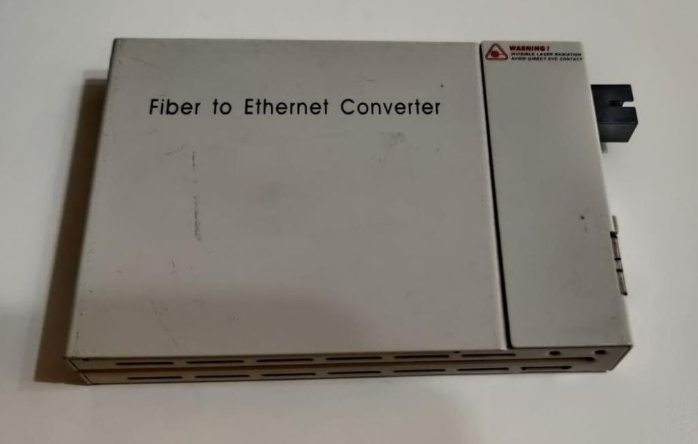 CTC Ethernet fiber optic media converter cu alimentator