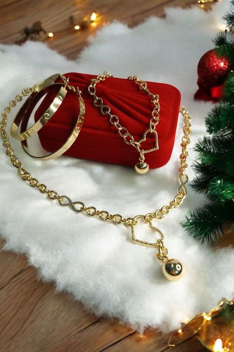 Set placat cu aur 14 k