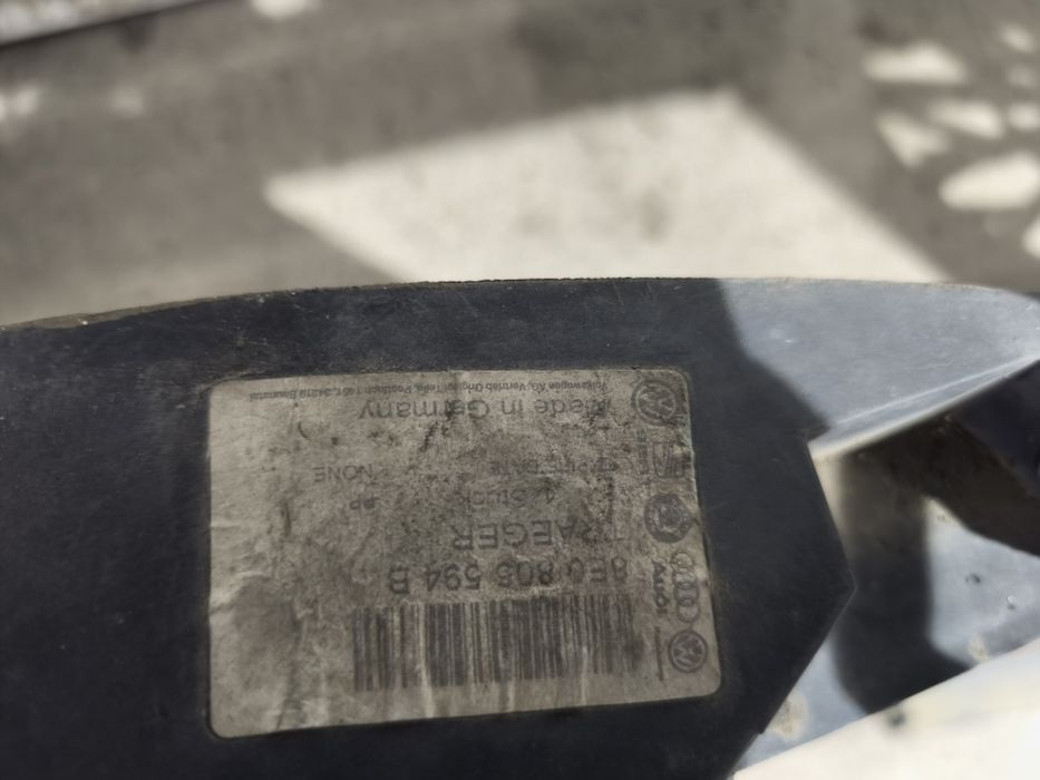 Audi A4 B6 маска, очиларка с перка