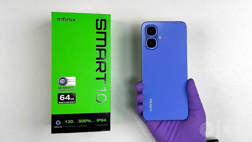 Infinix Smart 10 4/64 ГБ (Новый, запечатан)