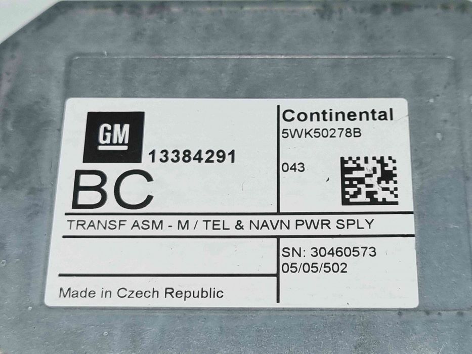Modul confort Opel Astra J Coupe GTC [Fabr 2009-2015] 13384291
