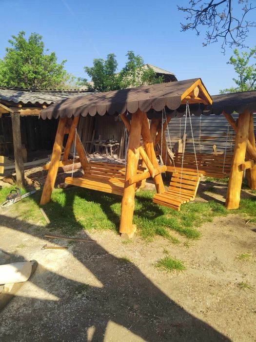 Leagane Rustice din brad