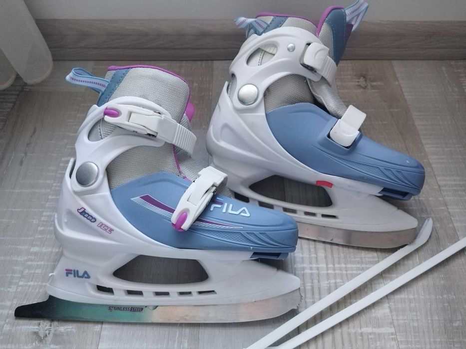Patine gheata reglabile pt copii 31-35