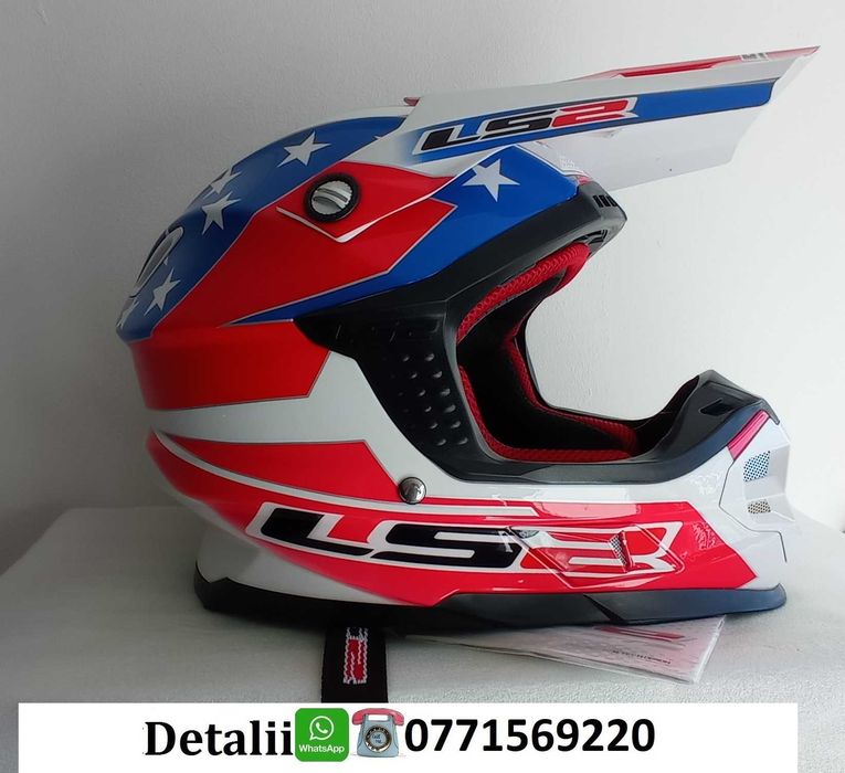 Casca downhill atv bicicleta cross ochelari manusi moto  enduro LS 2