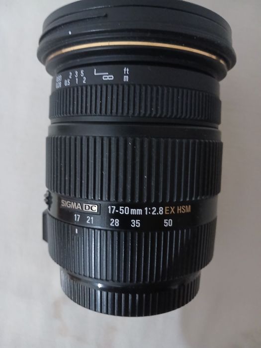 Обьектив crop для canon SIGMA 17-50 F2.8
