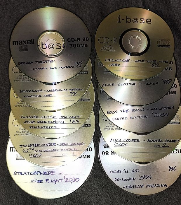 CD-R дискове с метъл !