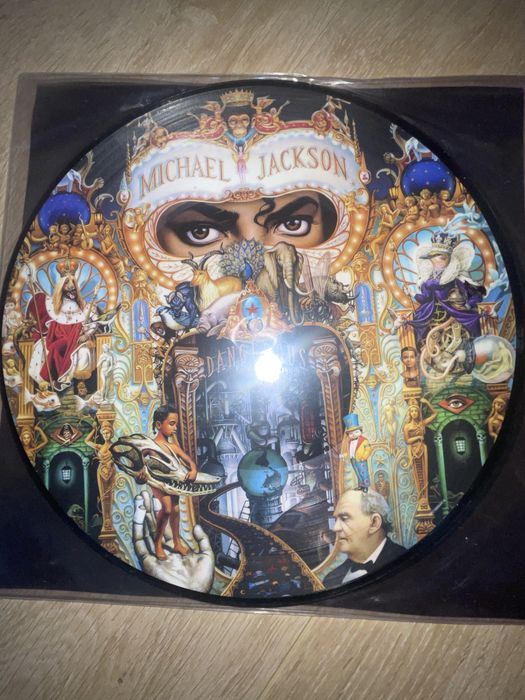 Michael jackson dangerous винил пластинка