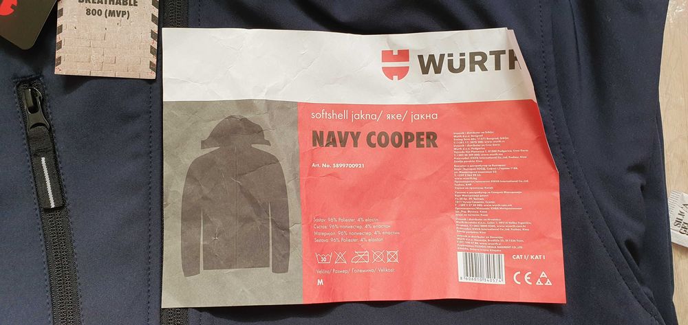 Softshell мъжко яке NAVY COOPER
