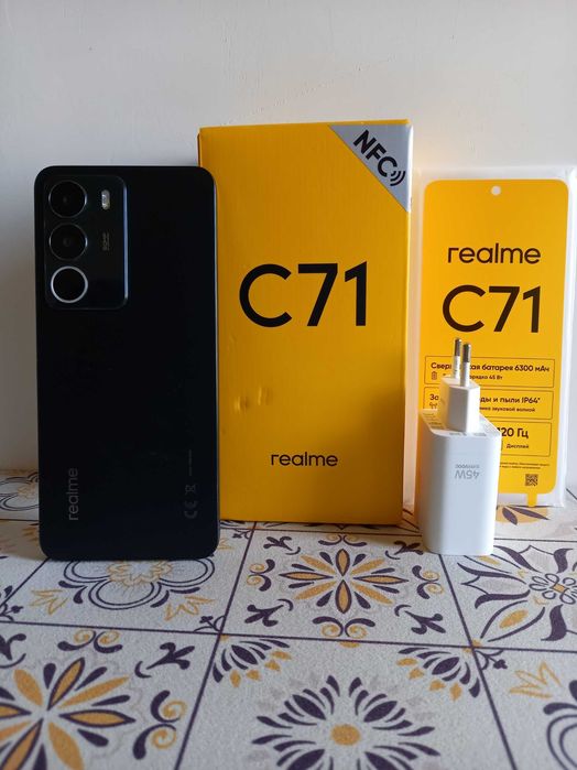 Realme C71 , 6/128, На гарантии.